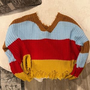 Colorful sweater